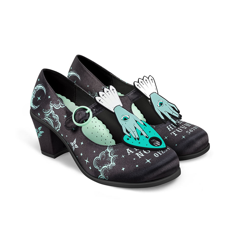 Chocolaticas® Spirit Board Mid Heels Mary Jane Pump