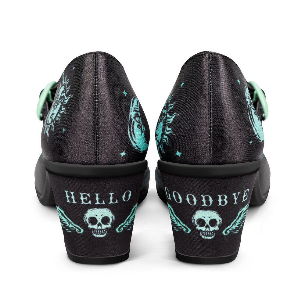 Chocolaticas® Spirit Board Mid Heels Mary Jane Pump