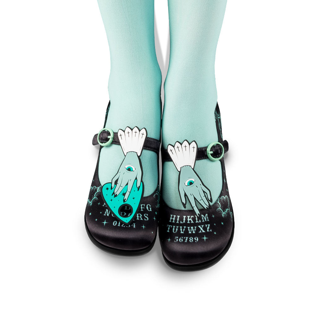 Chocolaticas® Spirit Board Mid Heels Mary Jane Pump