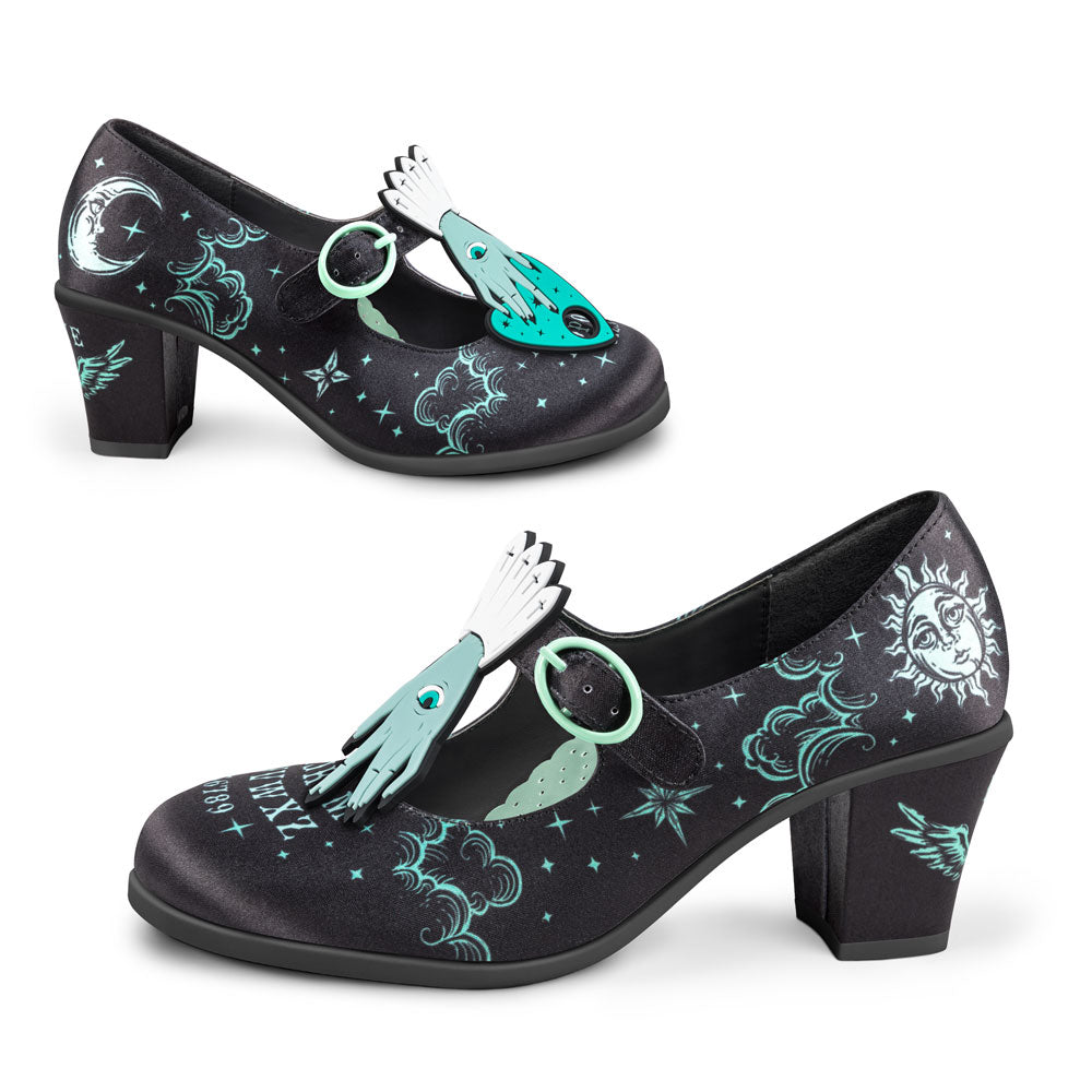 Chocolaticas® Spirit Board Mid Heels Mary Jane Pump