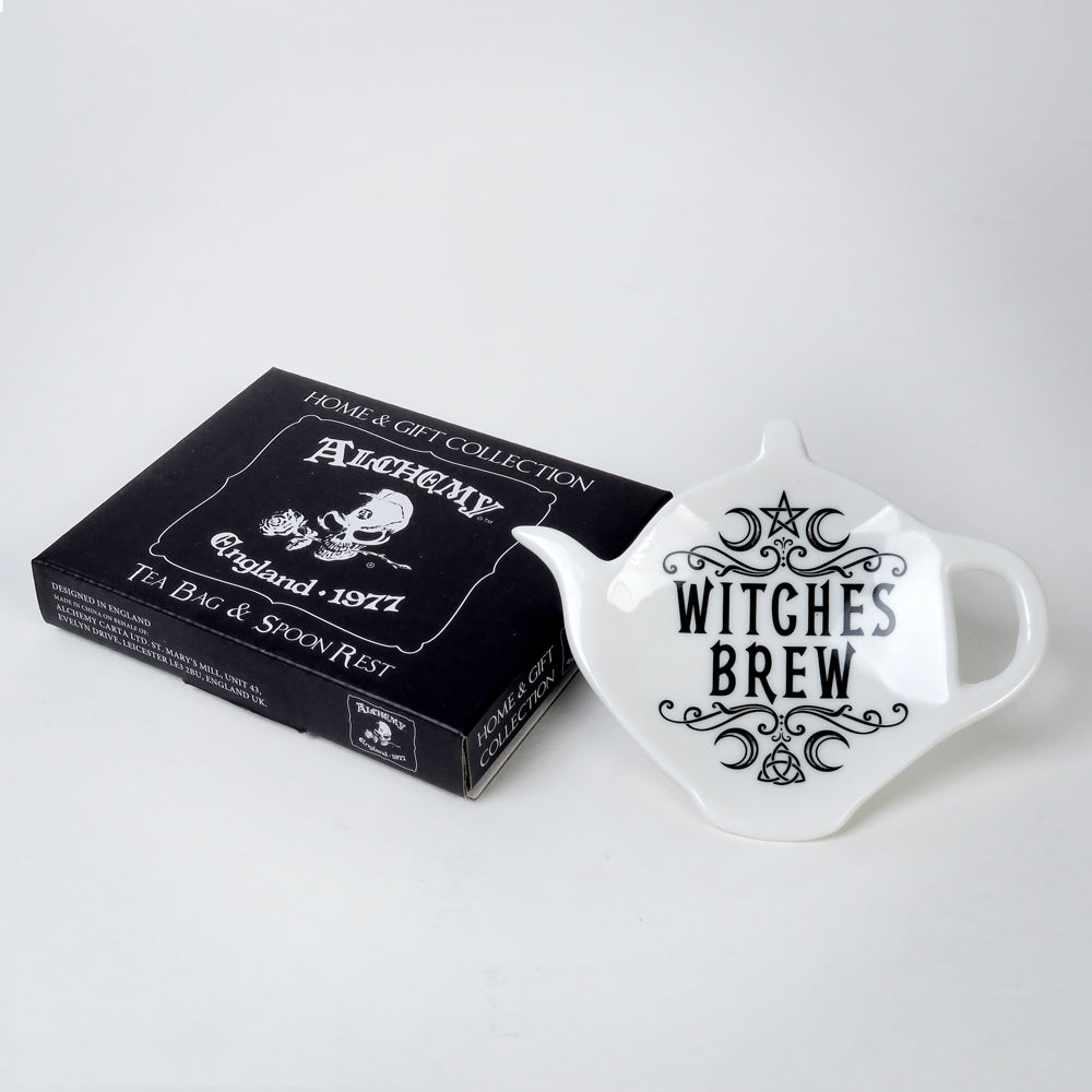 Alchemy Gothic Witches Brew Tea Spoon Rest SR4