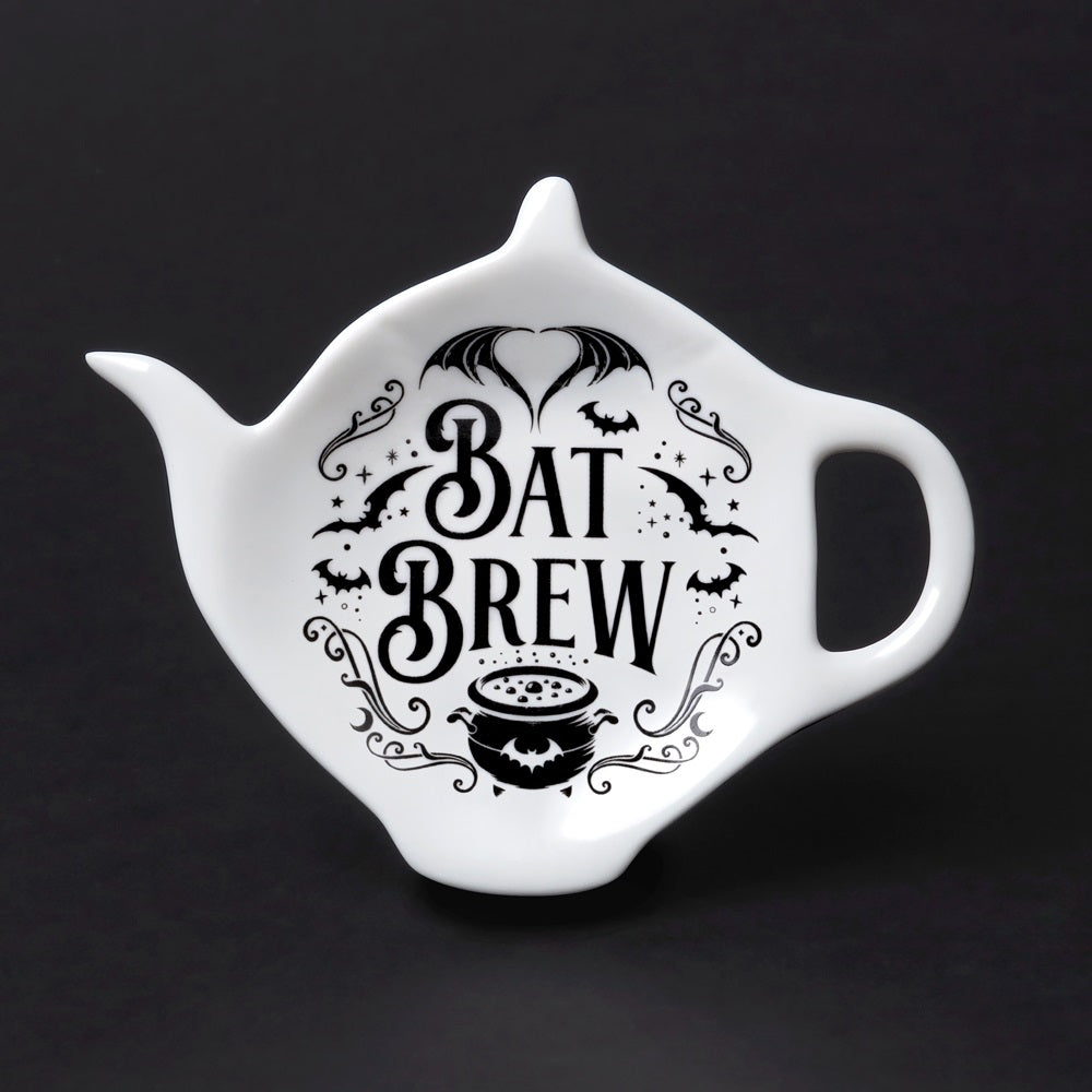 Alchemy Gothic Bat Brew Tea Spoon Rest SR8