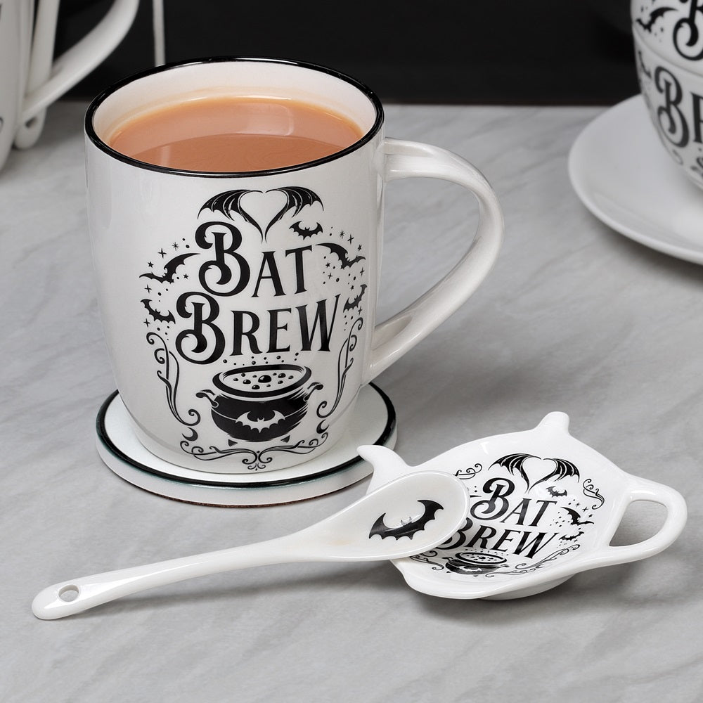 Alchemy Gothic Bat Brew Tea Spoon Rest SR8