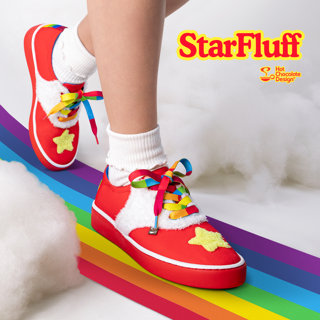 Star Fluff Red Casual Sneaker