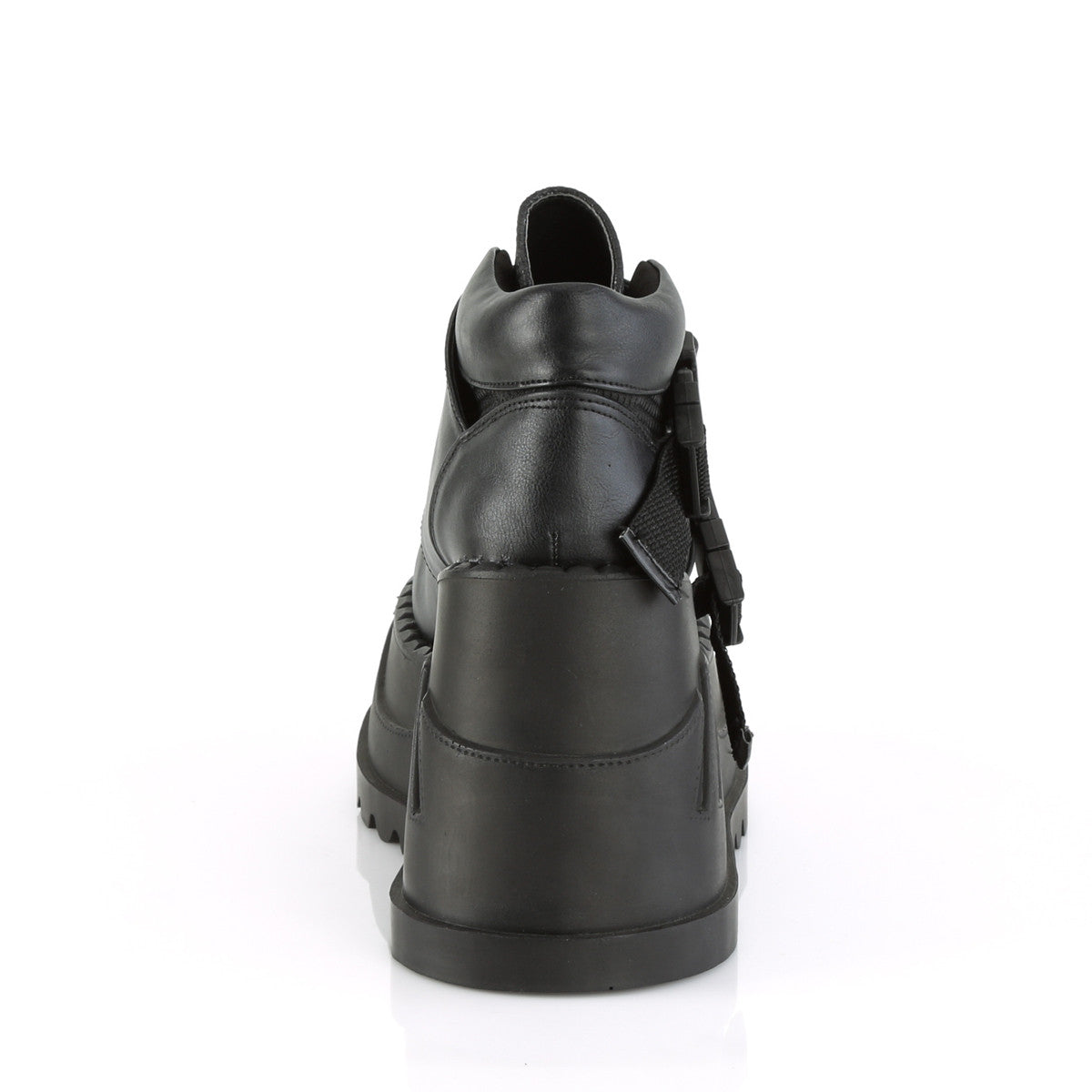Demonia Stomp 15 Black Vegan Leather