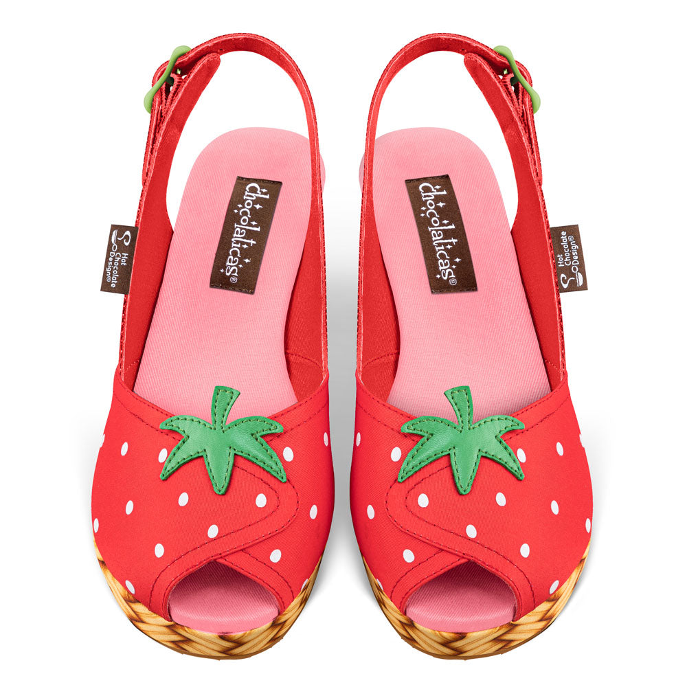 Chocolaticas® Strawbella Slingback Sandal