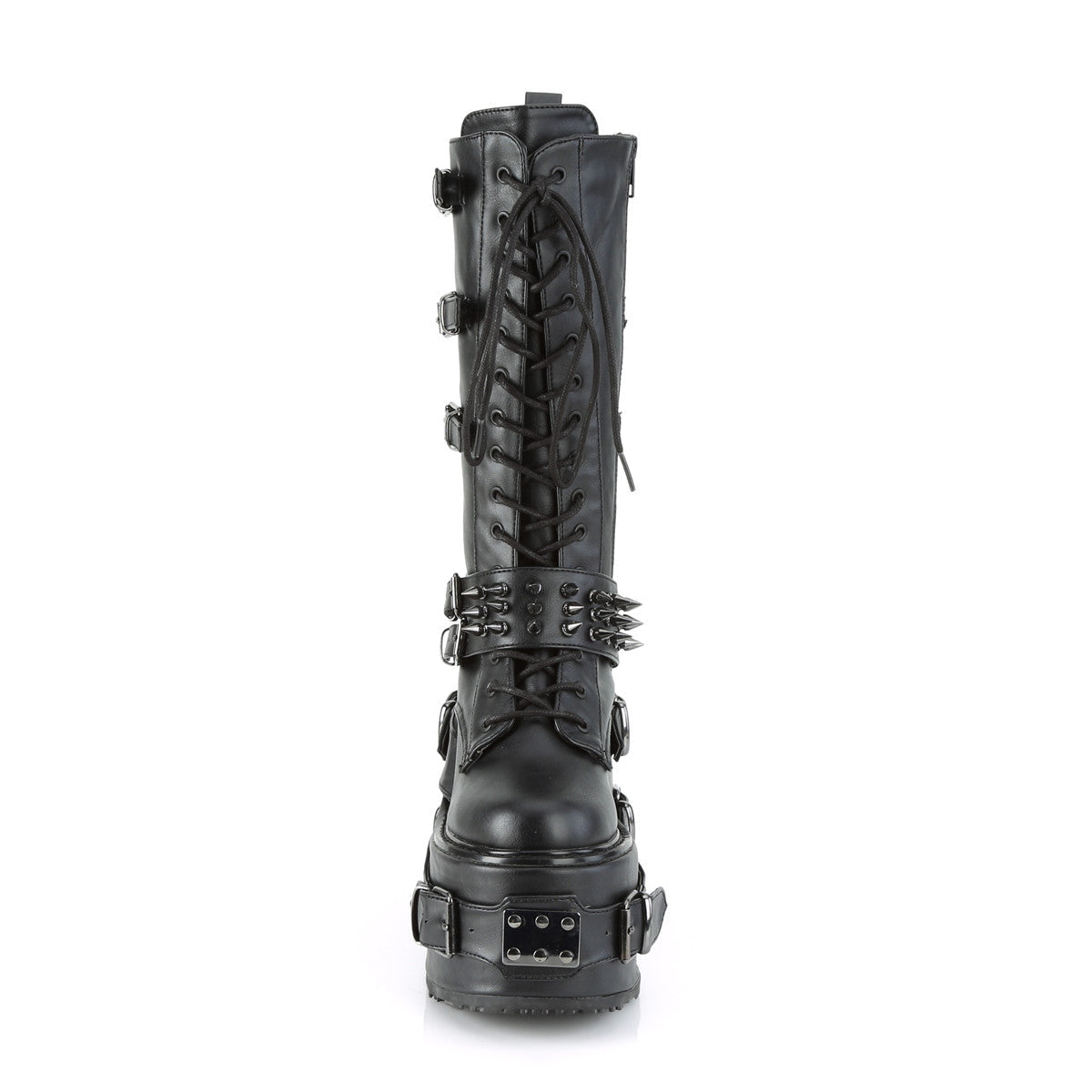 Demonia Swing 327 Black Vegan Leather