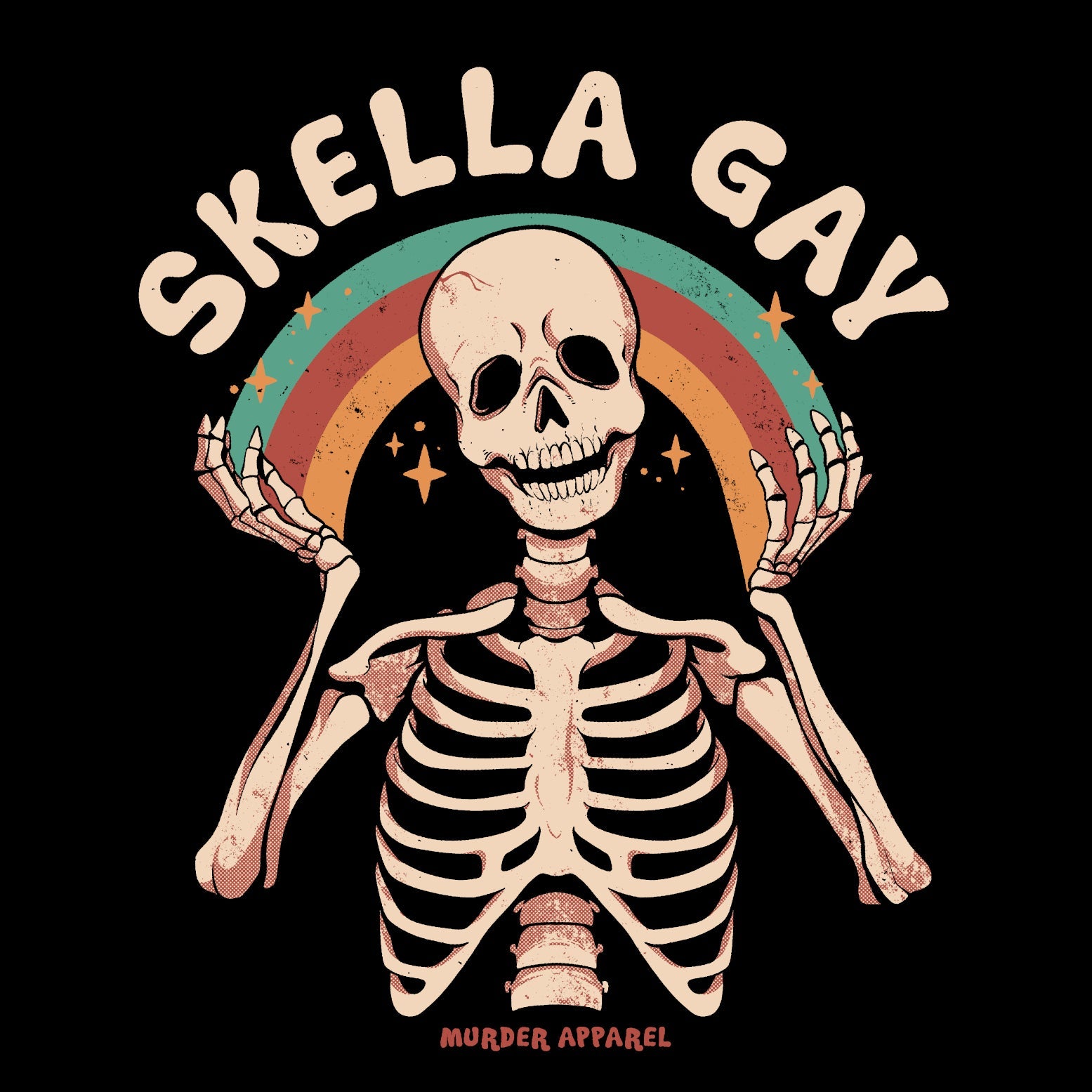 Murder Apparel Skella Gay Pride T-shirt