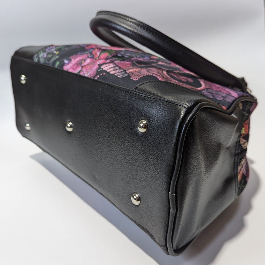 Original Underground Skulls and Flowers Purse