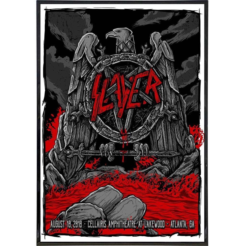 Slayer Show Thrash Metal Poster Print