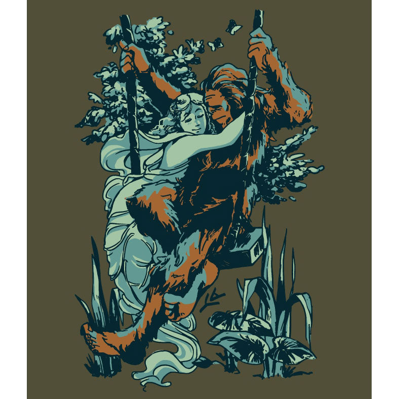Fingers Duke Swingin' With Sasquatch T-Shirt