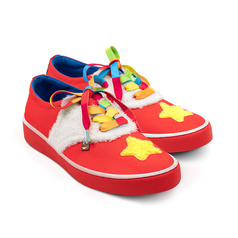 Hot Chocolate Design Star Fluff Red Casual Sneaker