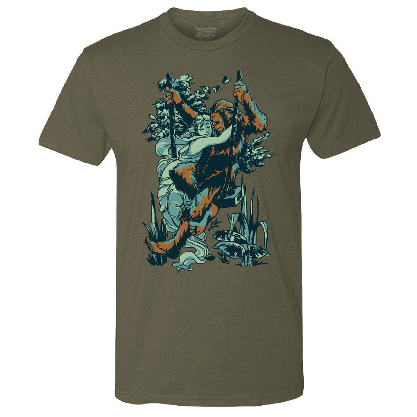 Fingers Duke Swingin' With Sasquatch T-Shirt