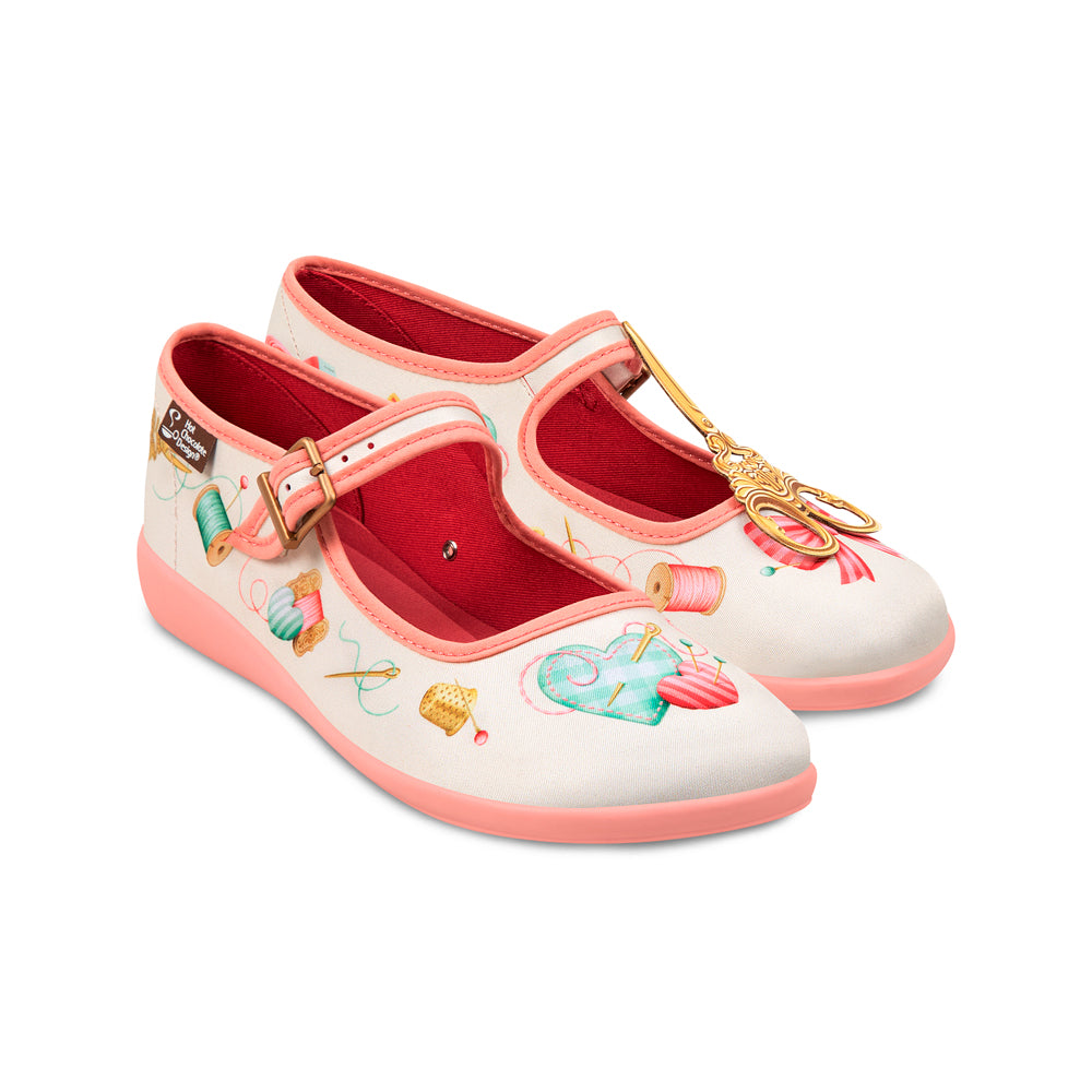 Chocolaticas® Tailor Made Mary Jane Flat