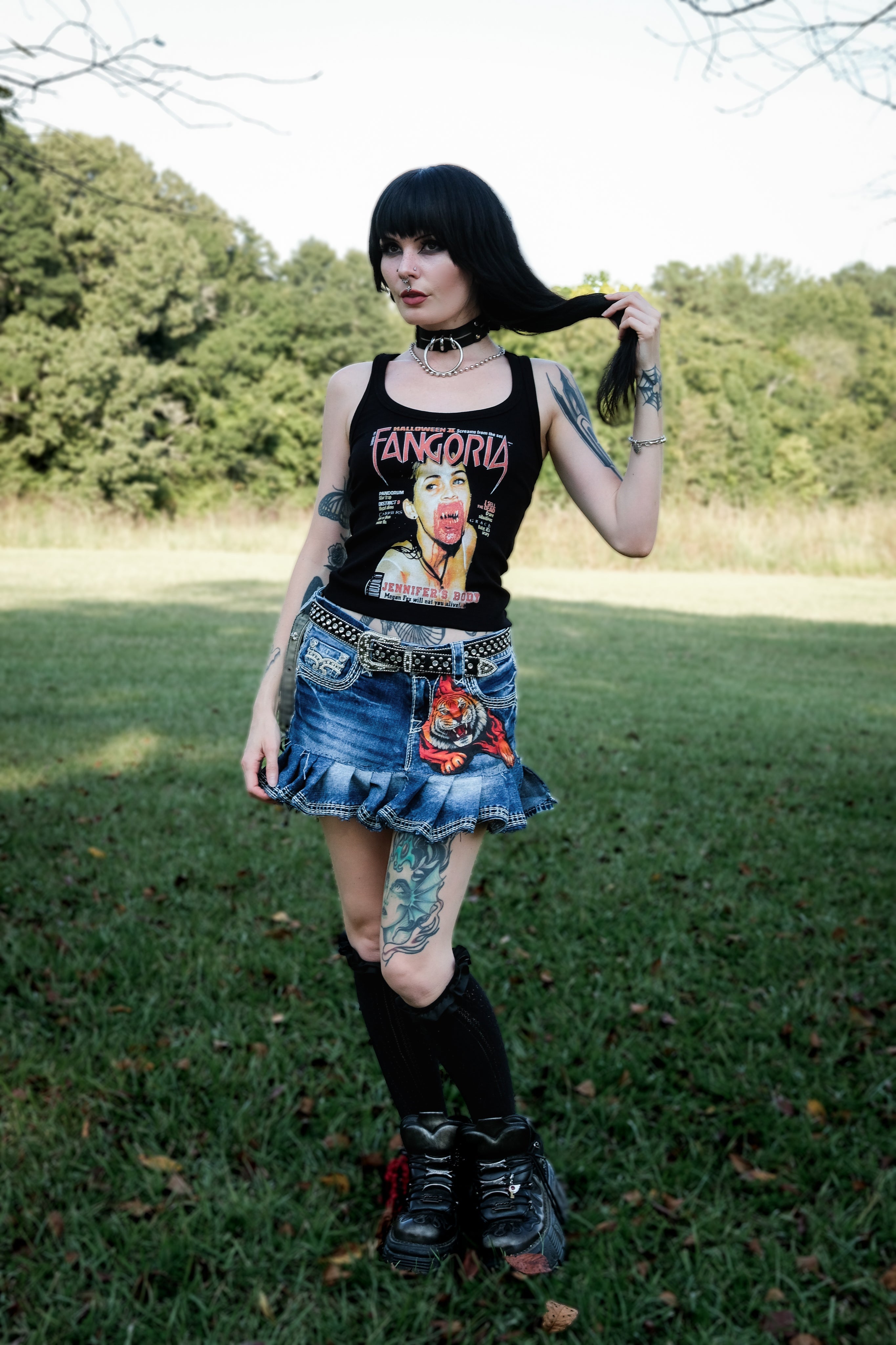 Vera's Eyecandy Jennifer's Body X Fangoria Ribbed Tank Top