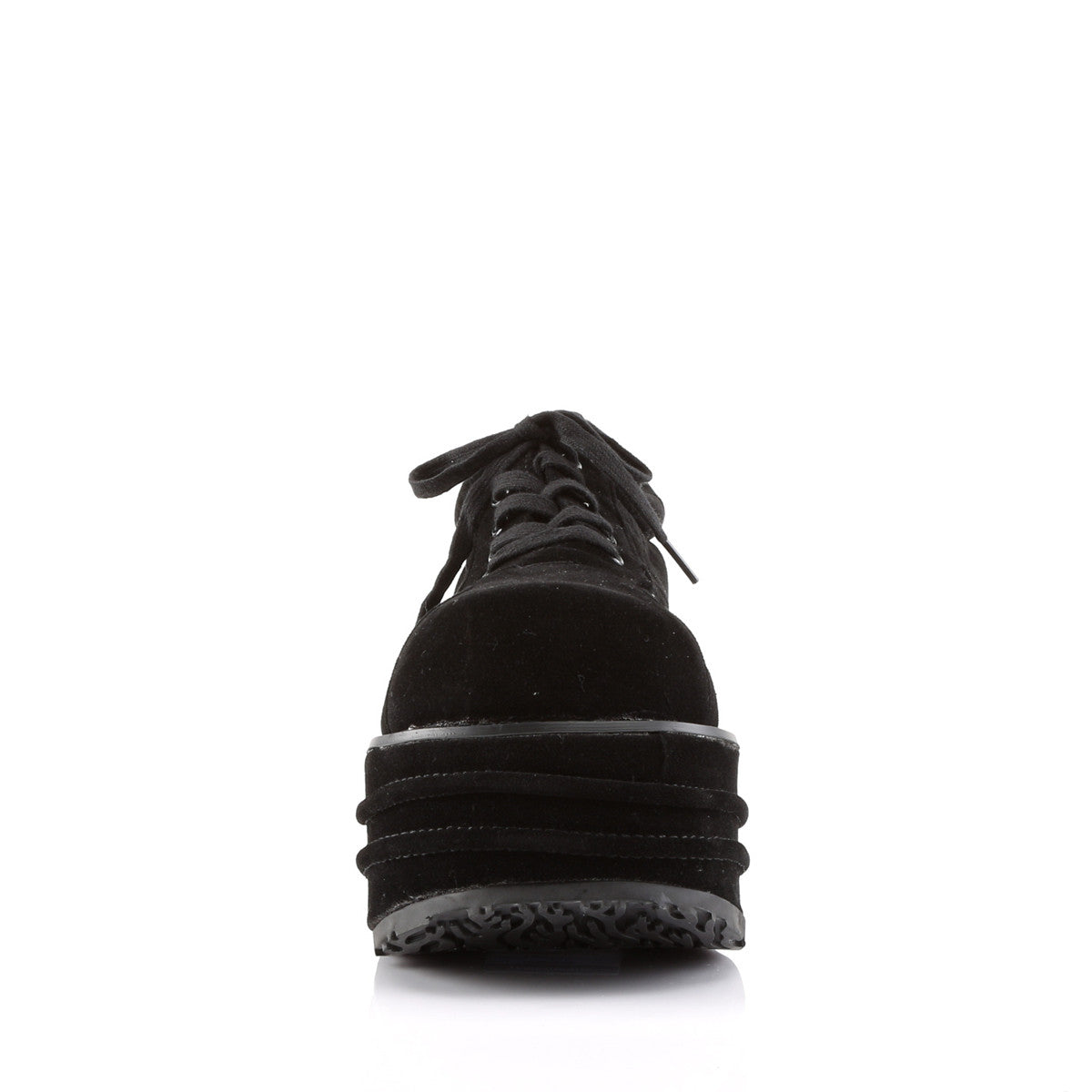 Demonia Tempo 08 Black Vegan Suede