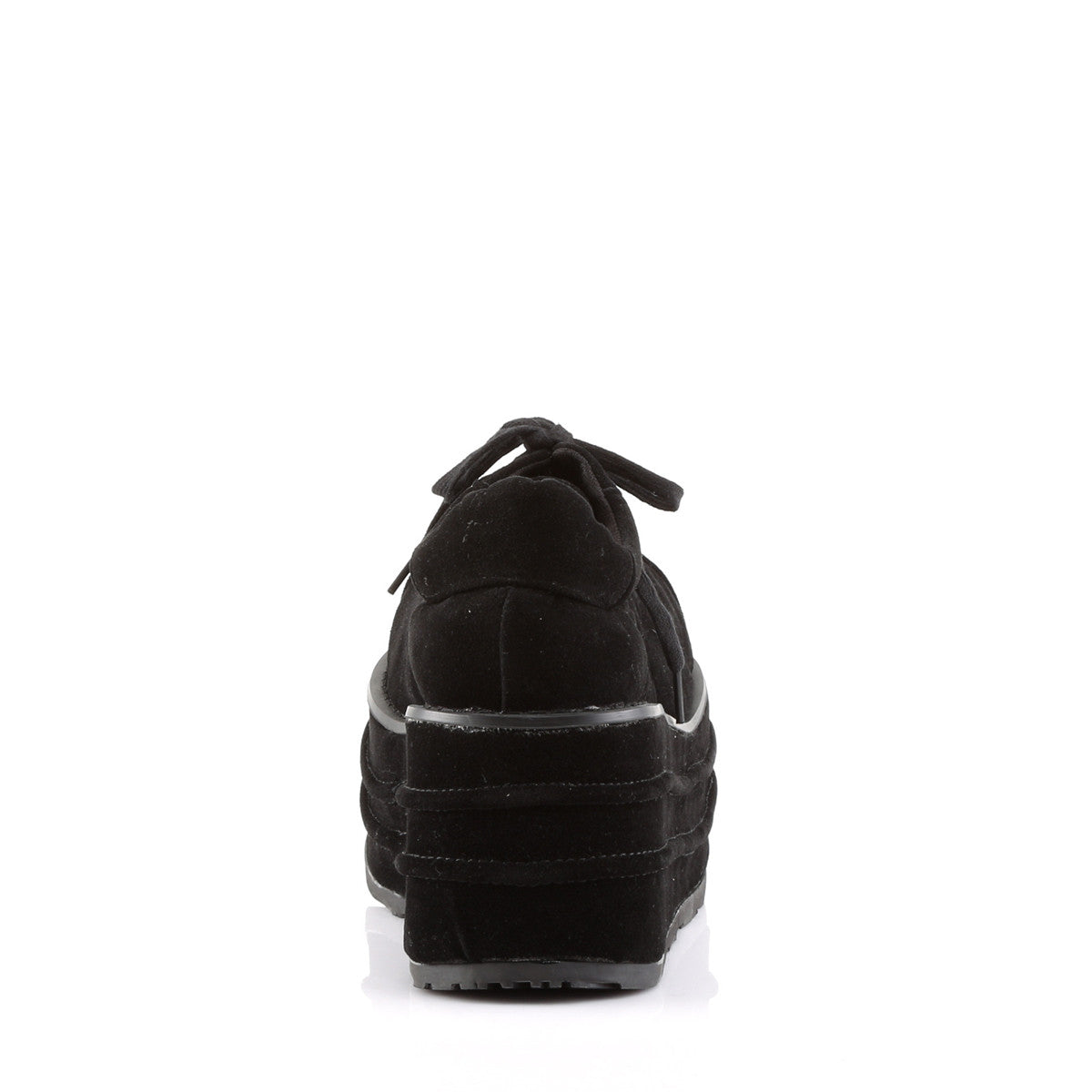 Demonia Tempo 08 Black Vegan Suede