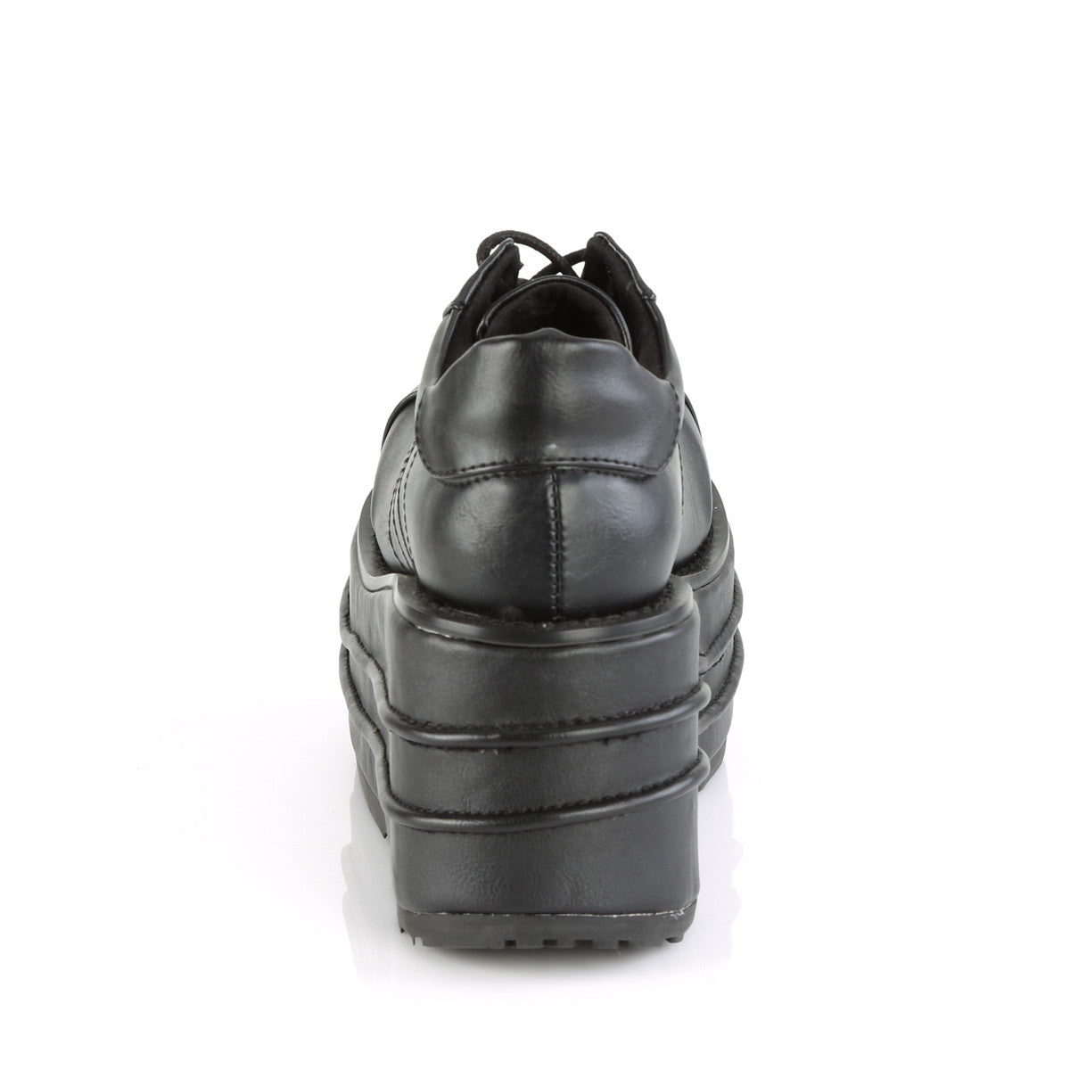 Demonia Tempo 08 Black Vegan Leather