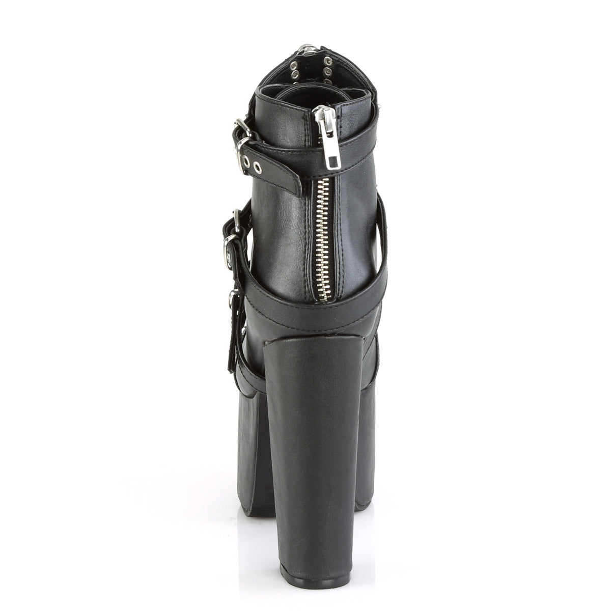 Demonia Torment 713 Black Vegan Leather