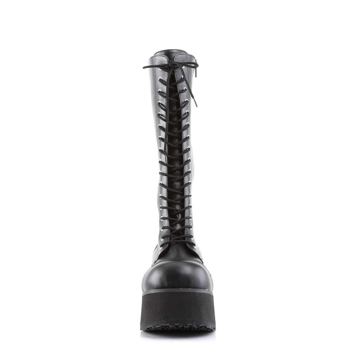 Demonia Trashville 502 Black Vegan Leather