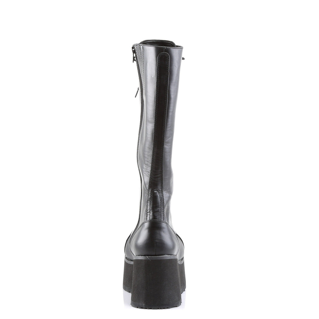 Demonia Trashville 502 Black Vegan Leather