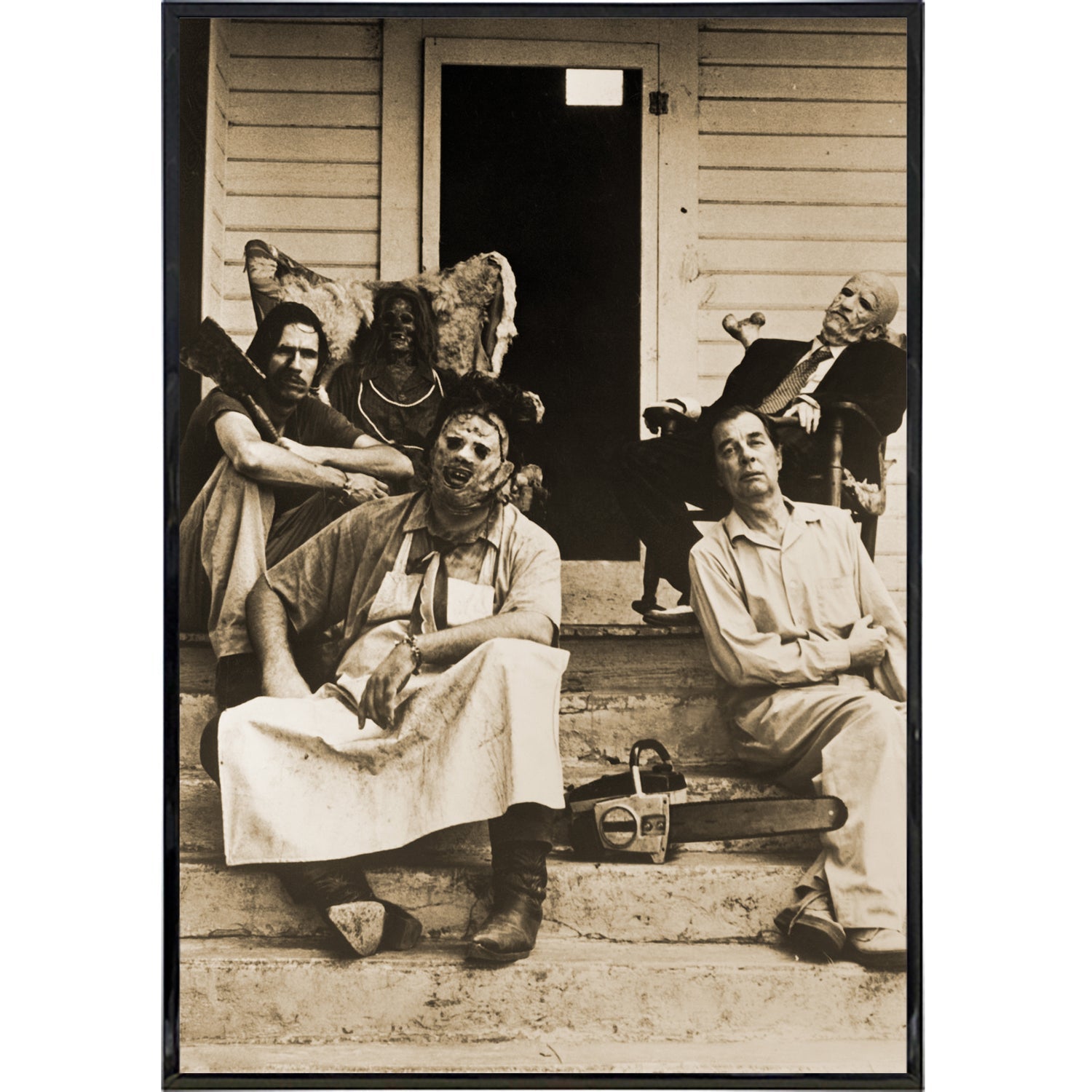 Texas Chainsaw Massacre Family Photo Poster Print