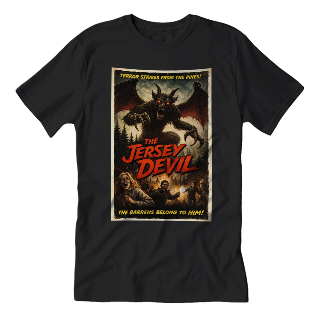 Original Underground The Jersey Devil Horror Movie Poster T-Shirt