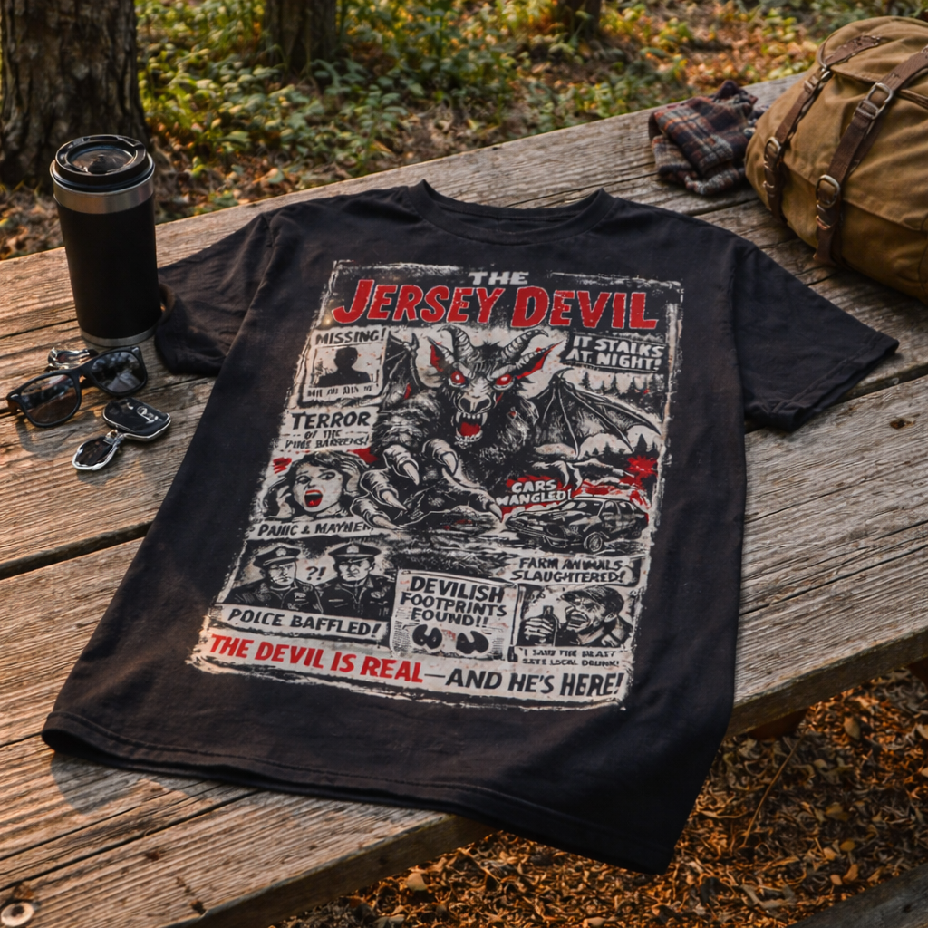 Original Underground The Jersey Devil: It Stalks at Night T-Shirt