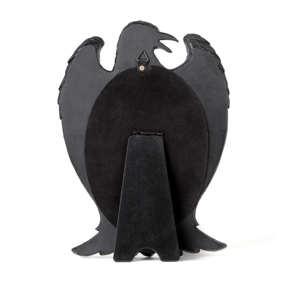 Alchemy Gothic Black Raven Mirror Wall or Tabletop V105
