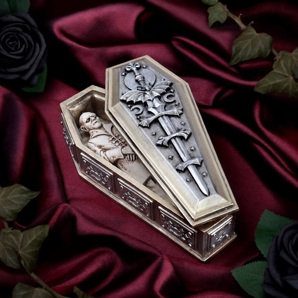 Alchemy Gothic Nosferatu's Rest Casket + Figure V117