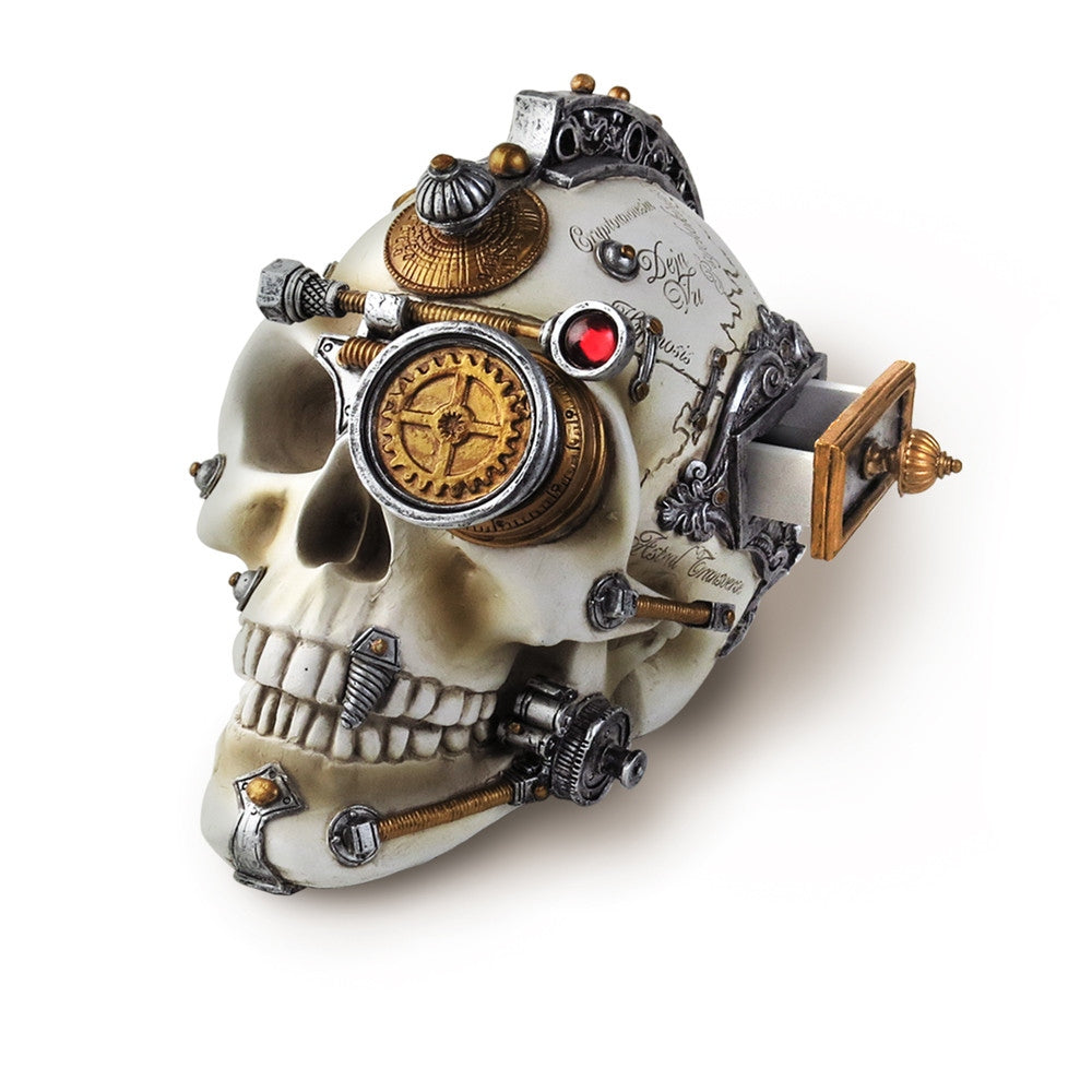 Alchemy Gothic Erasmus Darwin's Steam-Cerebrum Skull V4