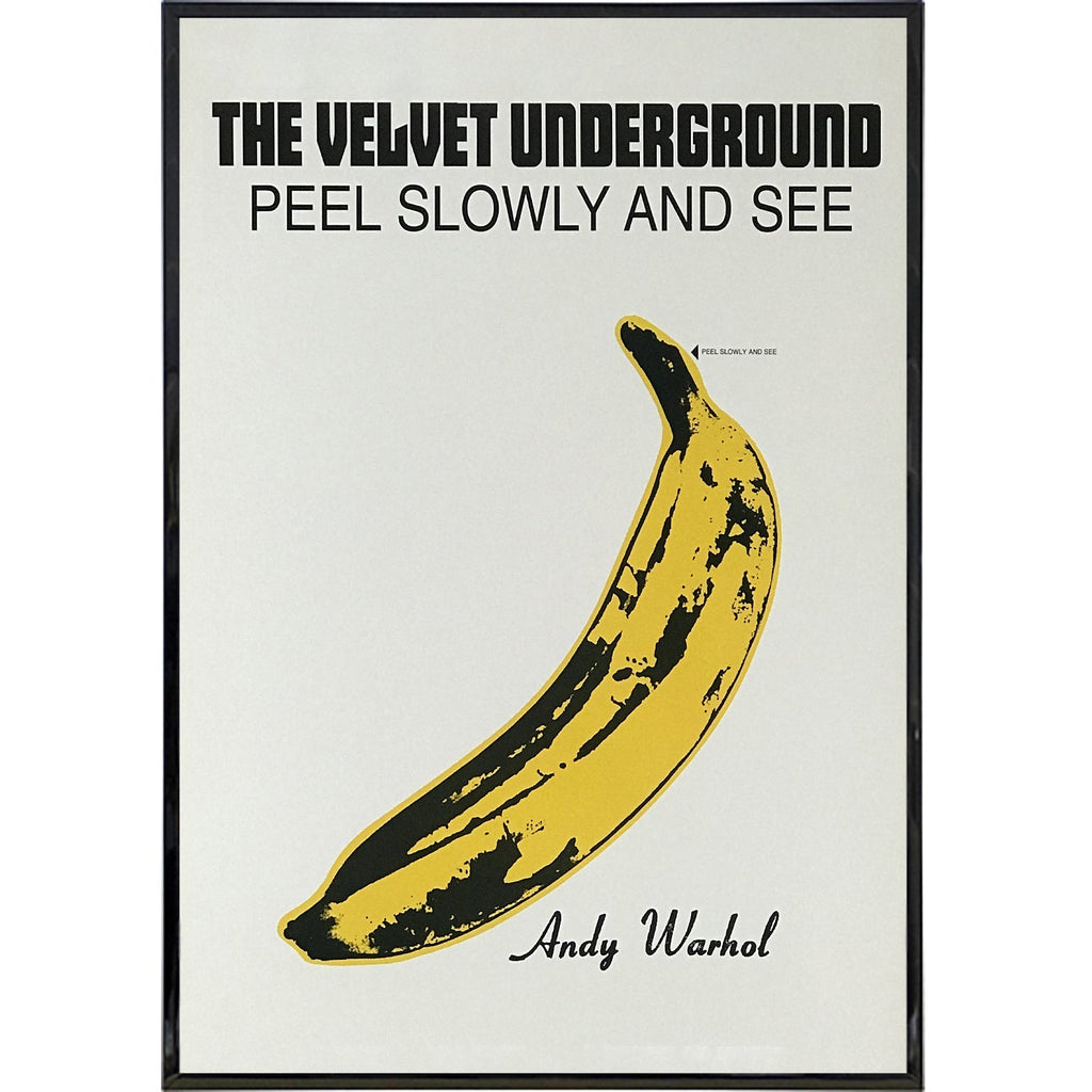 The Velvet Underground Nico Andy Warhol Banana Poster Print