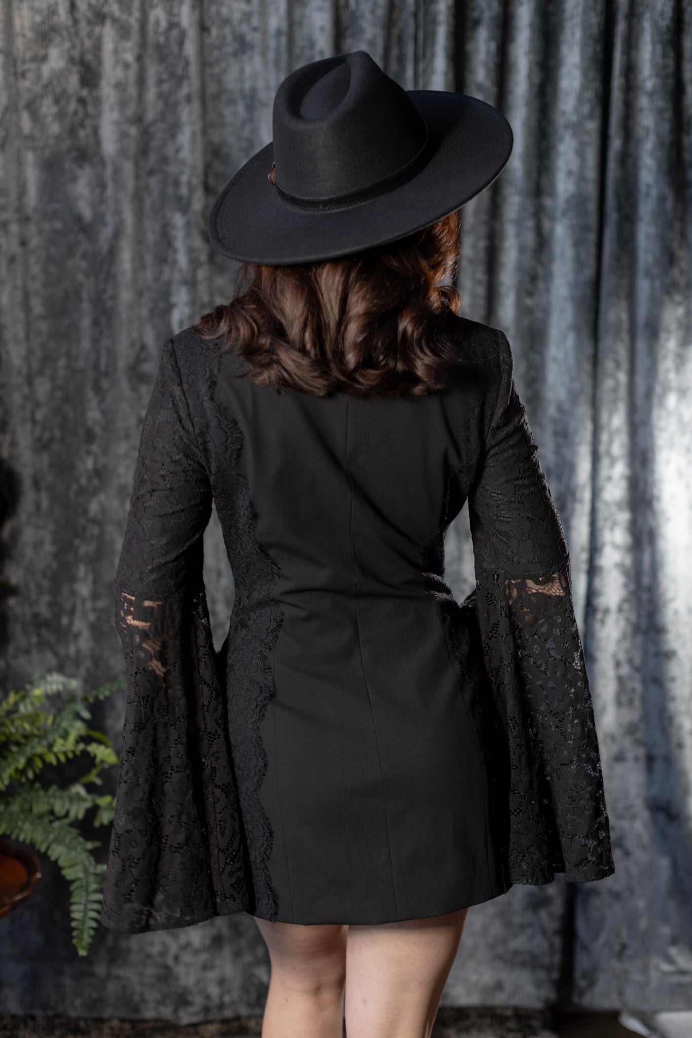 Witchwood Evangeline Gothic Blazer Mini Dress