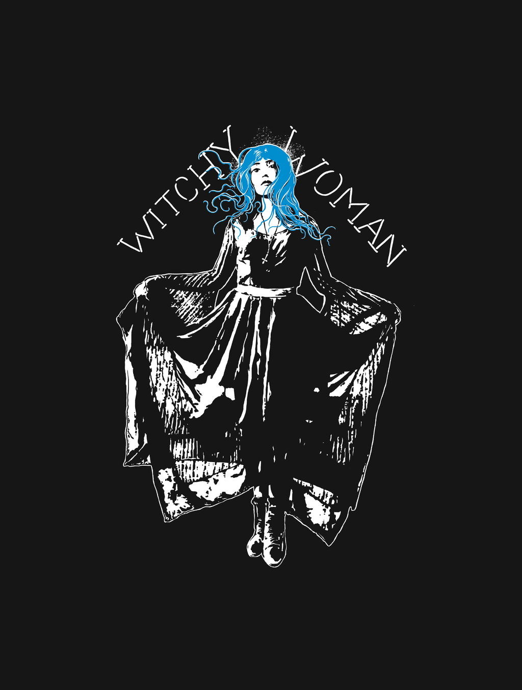 Finger's Duke Witchy Woman Black T-Shirt