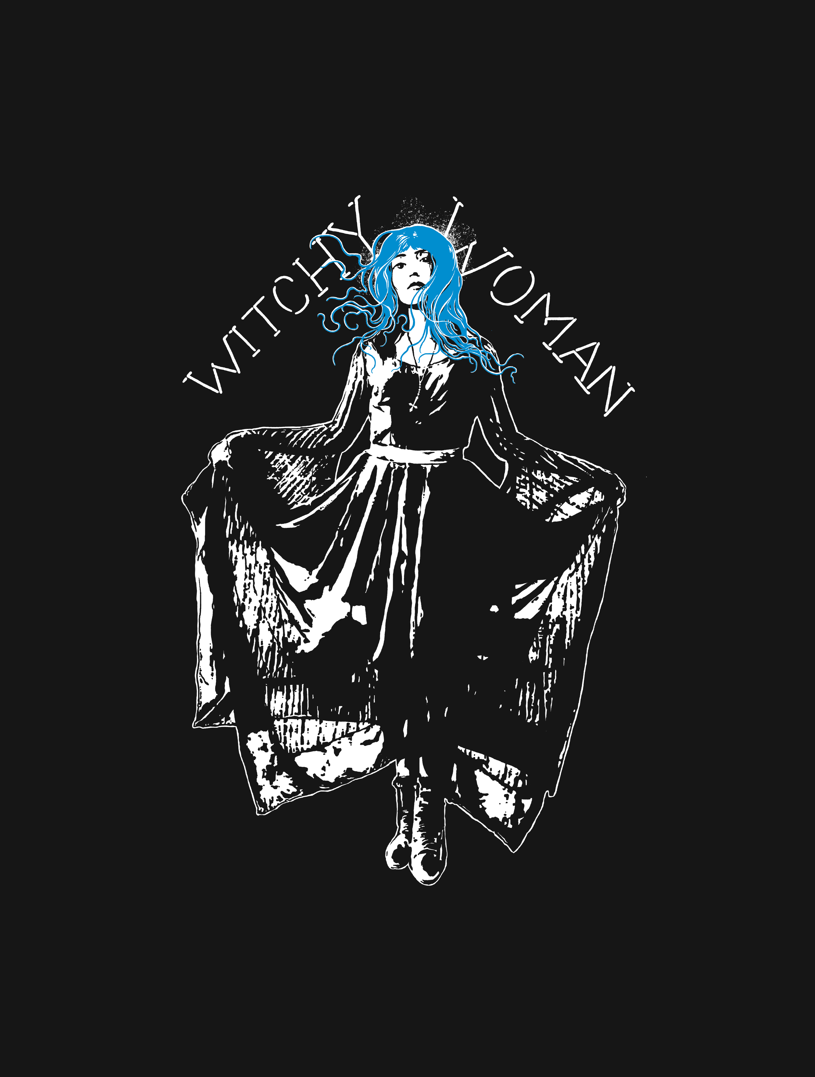 Finger's Duke Witchy Woman Black T-Shirt