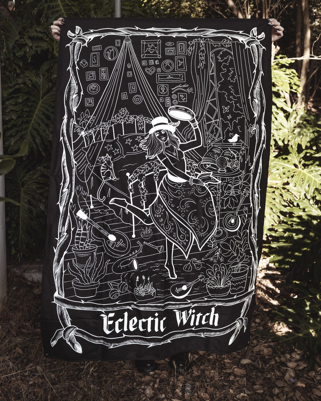 The Pretty Cult Eclectic Witch Tapestry