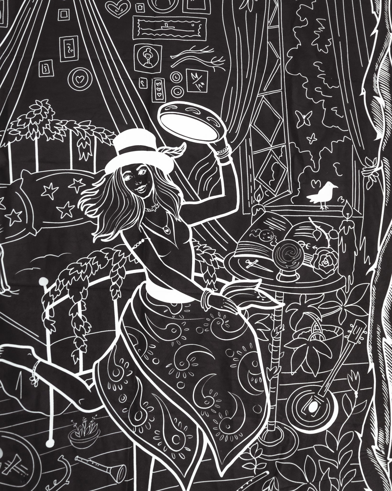 The Pretty Cult Eclectic Witch Tapestry