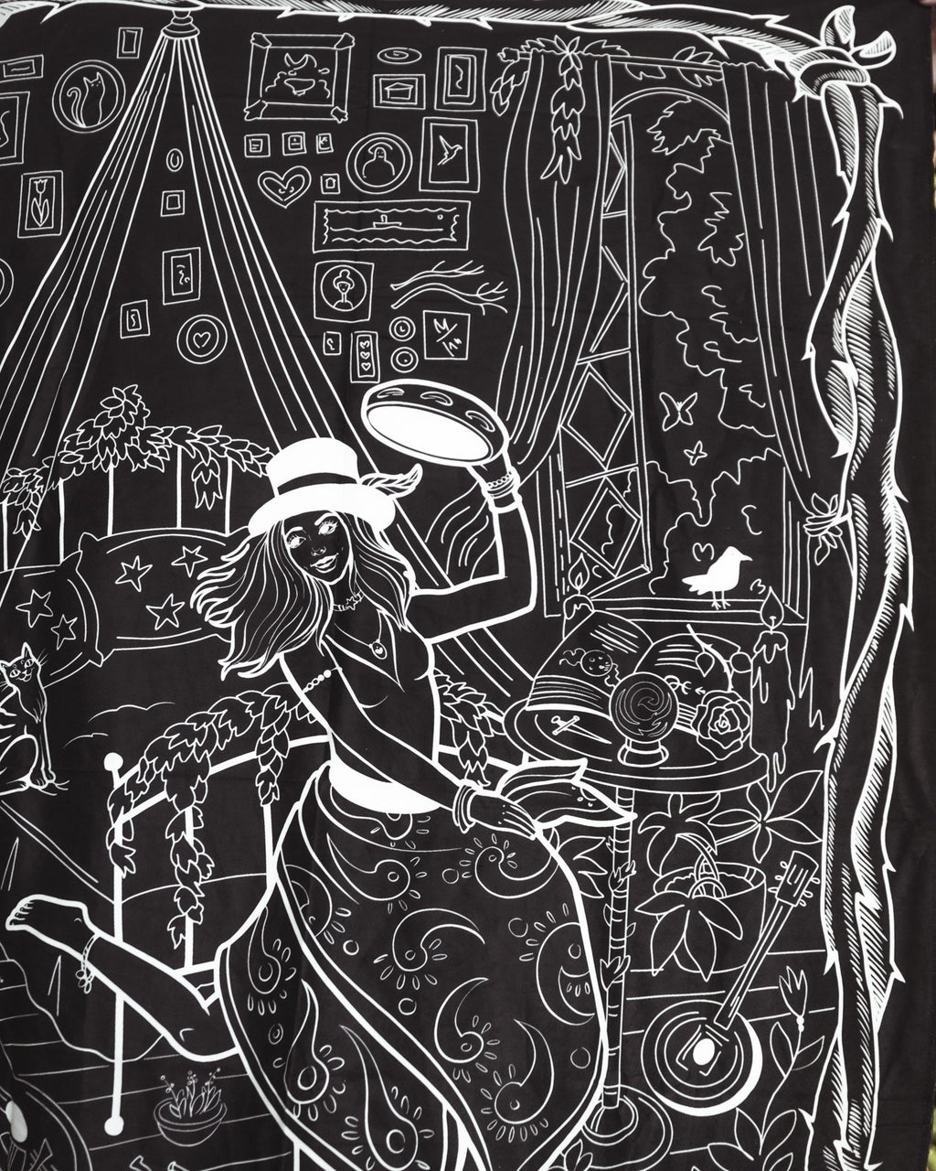 The Pretty Cult Eclectic Witch Tapestry