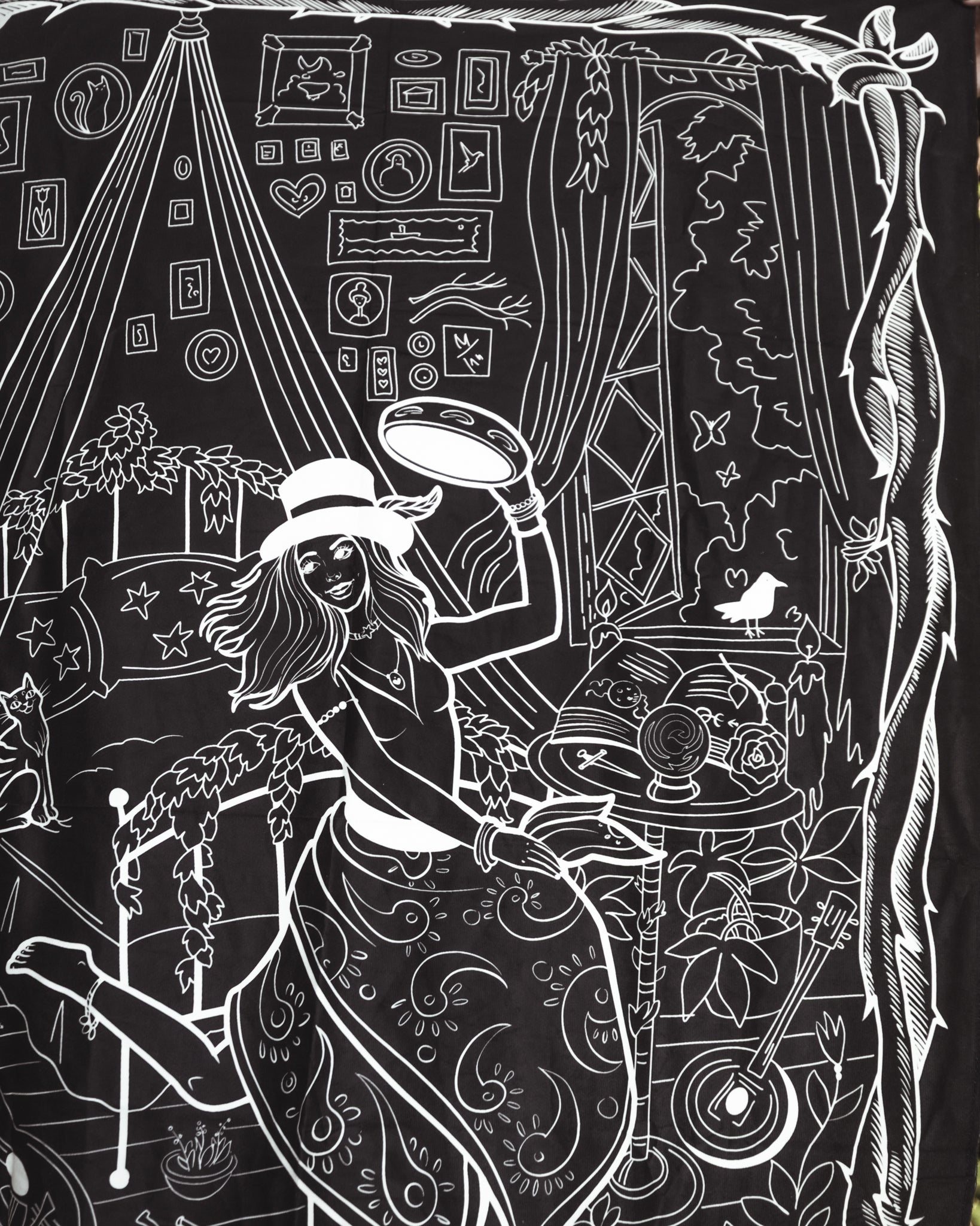 The Pretty Cult Eclectic Witch Tapestry