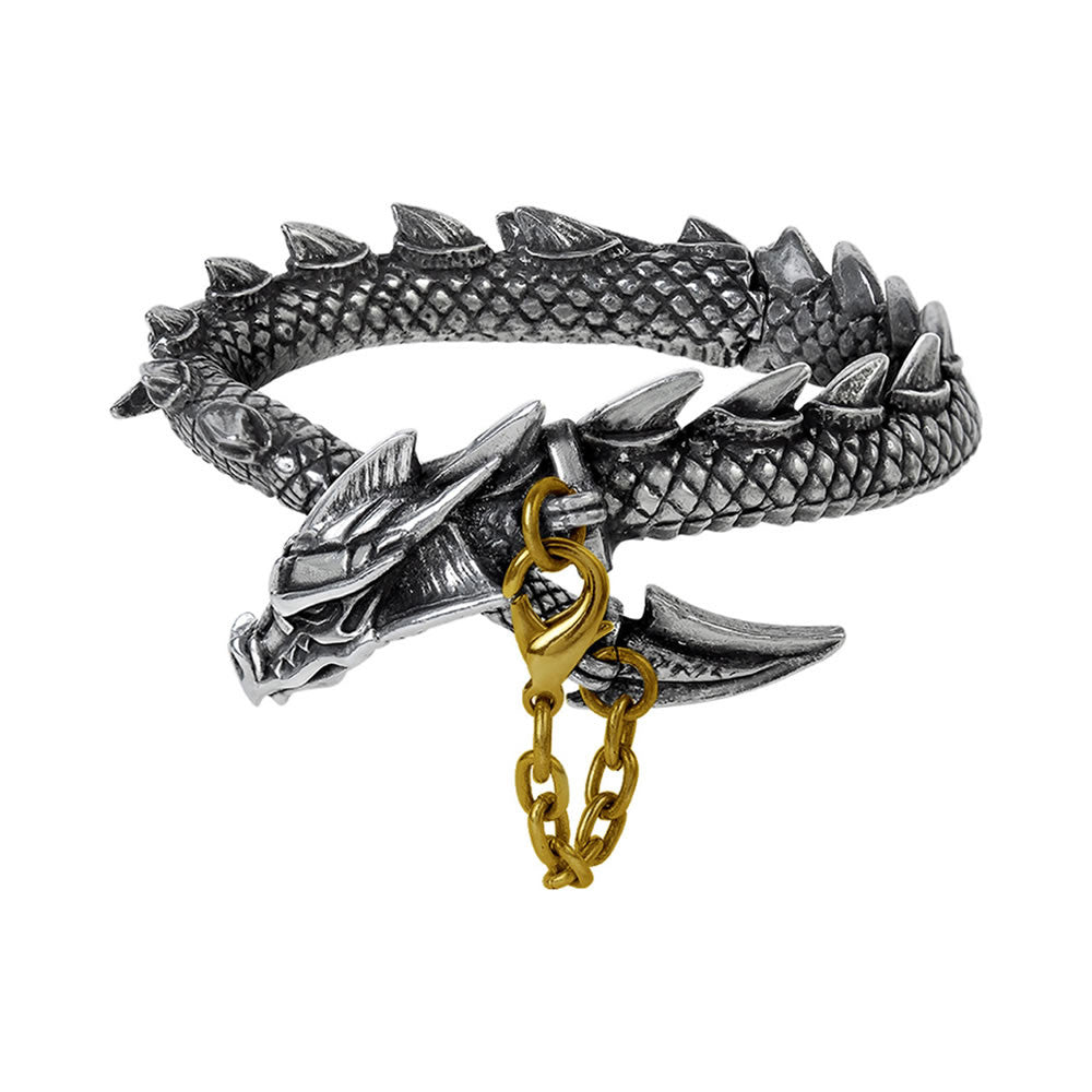 Alchemy Gothic Dragons Lure Bangle Bracelet A124