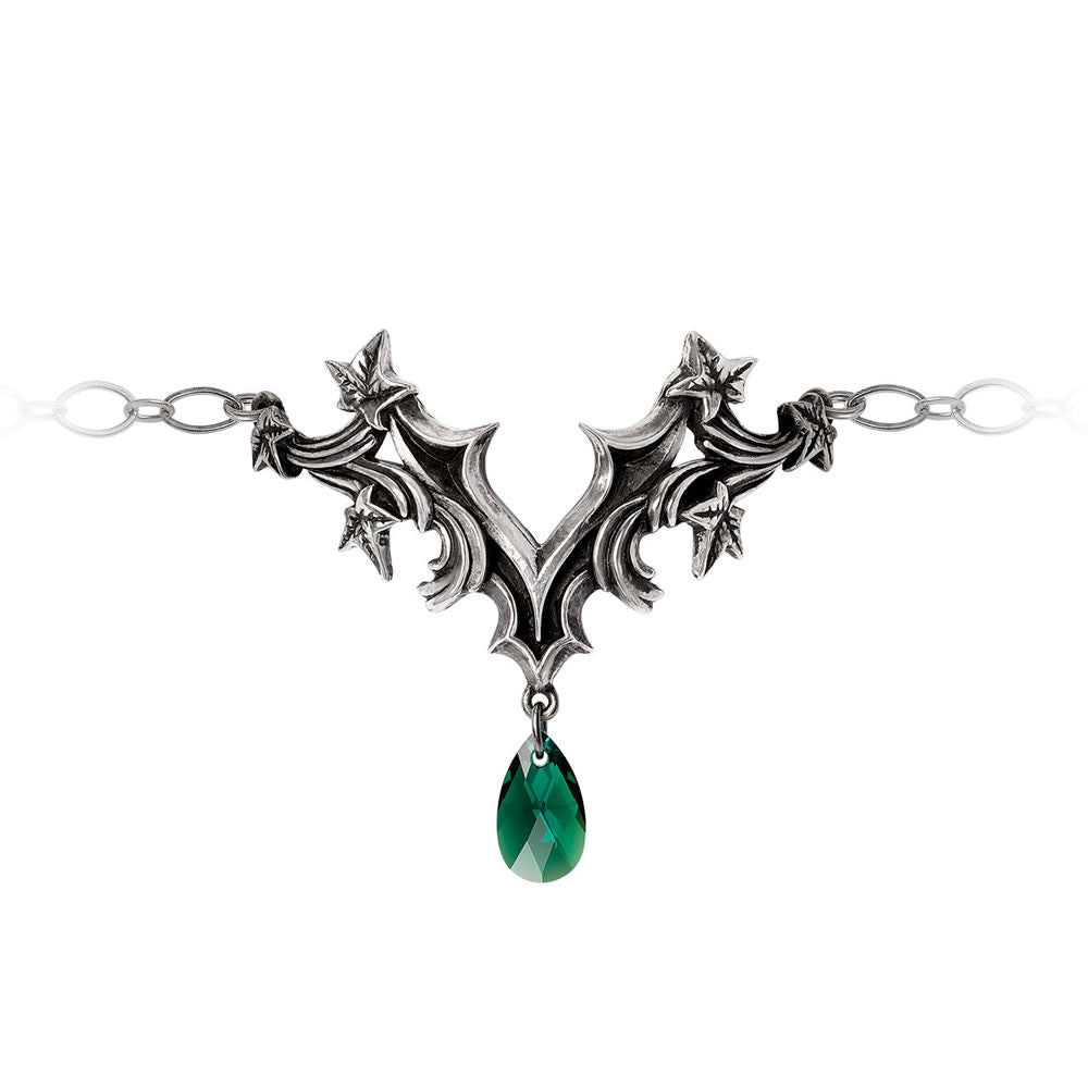 Alchemy Gothic Churchyard Ivy Leaves Baroque Bracelet A143