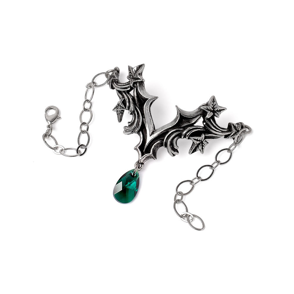 Alchemy Gothic Churchyard Ivy Leaves Baroque Bracelet A143