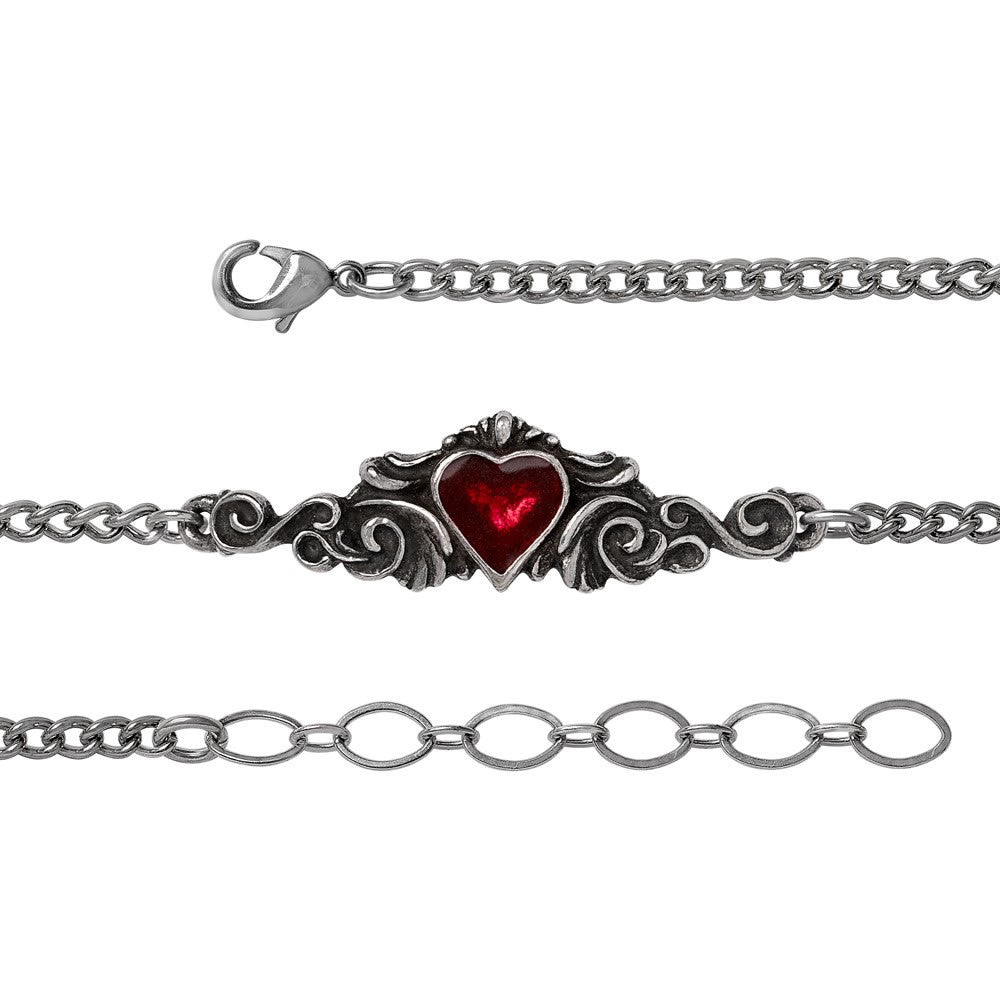 Alchemy Gothic Betrothal Chain Bracelet A145