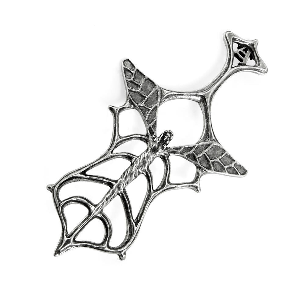 Alchemy Gothic Dragon Curl Vis Viva Wrap Ring R183