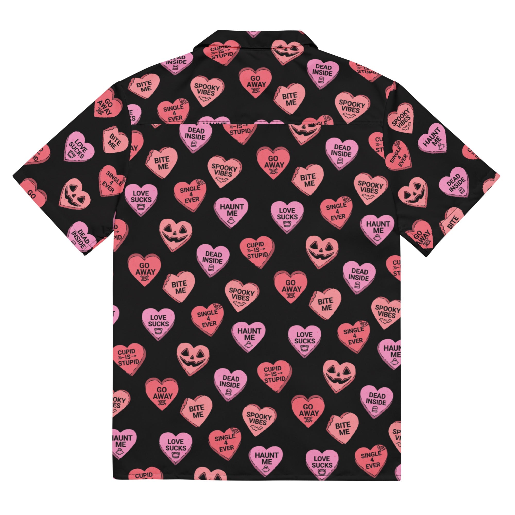 Murder Apparel Candy Hearts Button-up Shirt