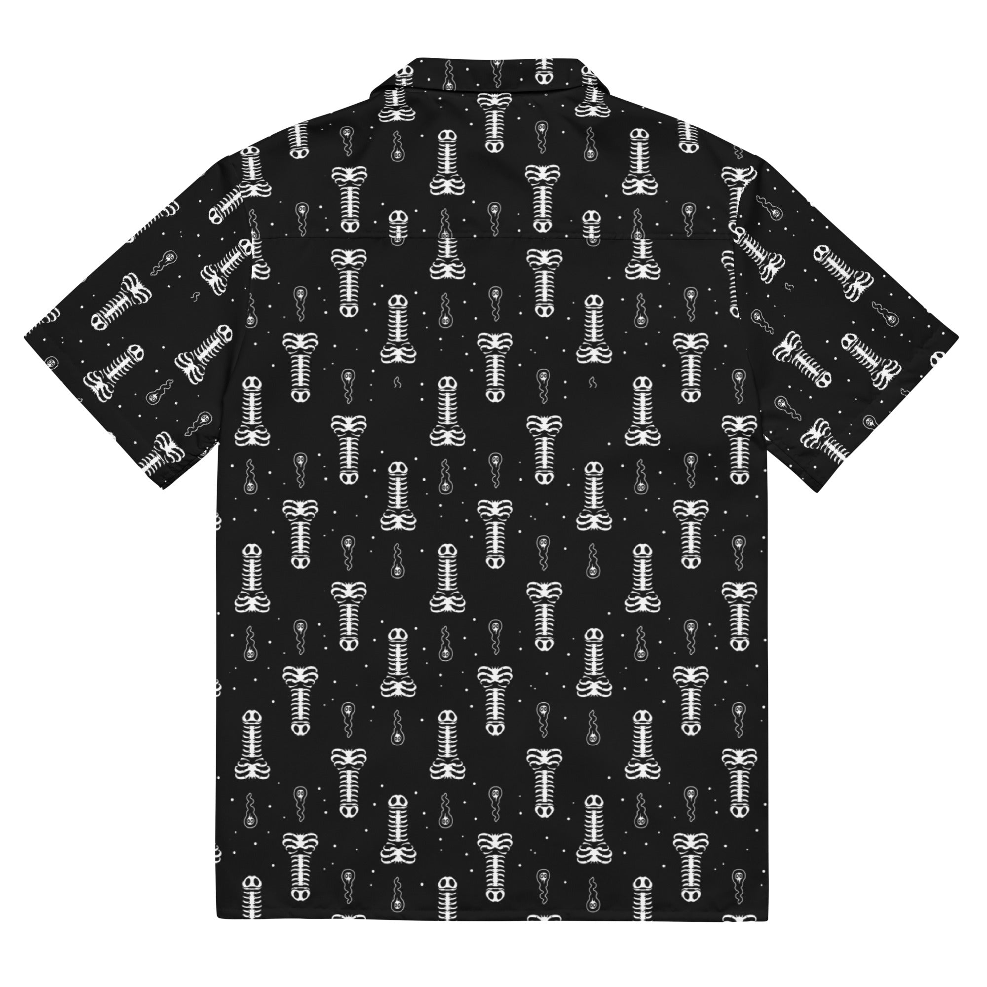 Murder Apparel Skeleton Boner Button-up Shirt