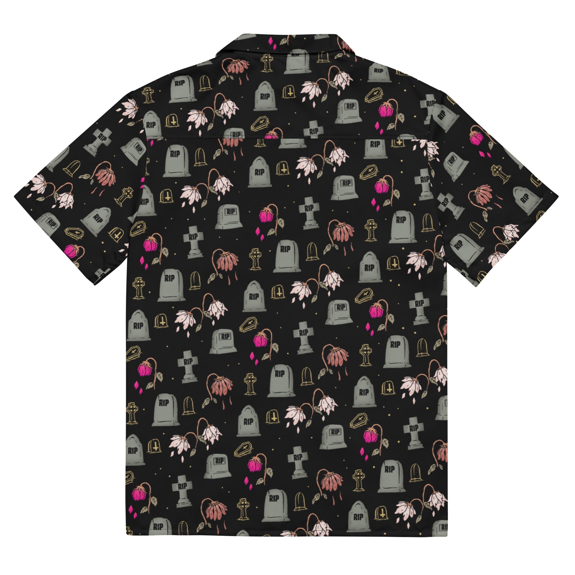 Murder Apparel Cemetery Button-up Shirt
