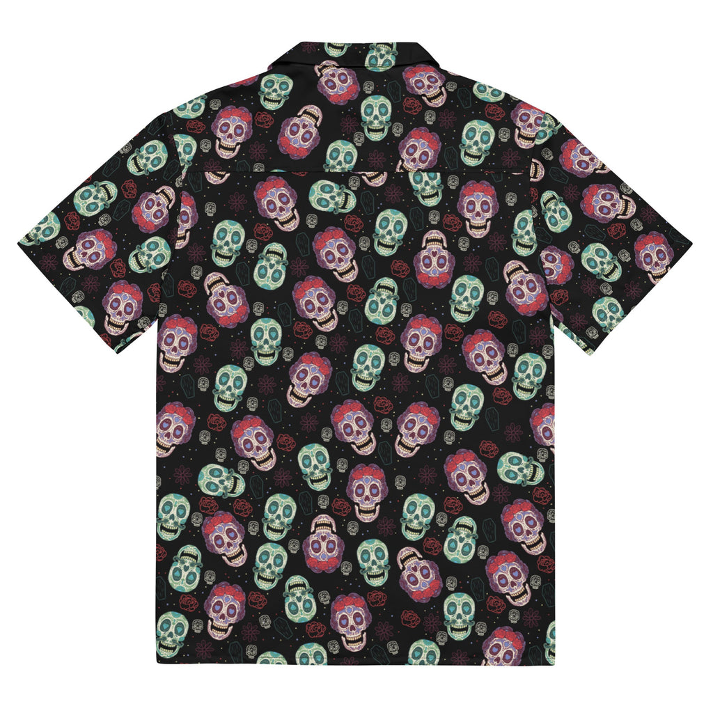 Murder Apparel Sugar Skulls Button-up Shirt