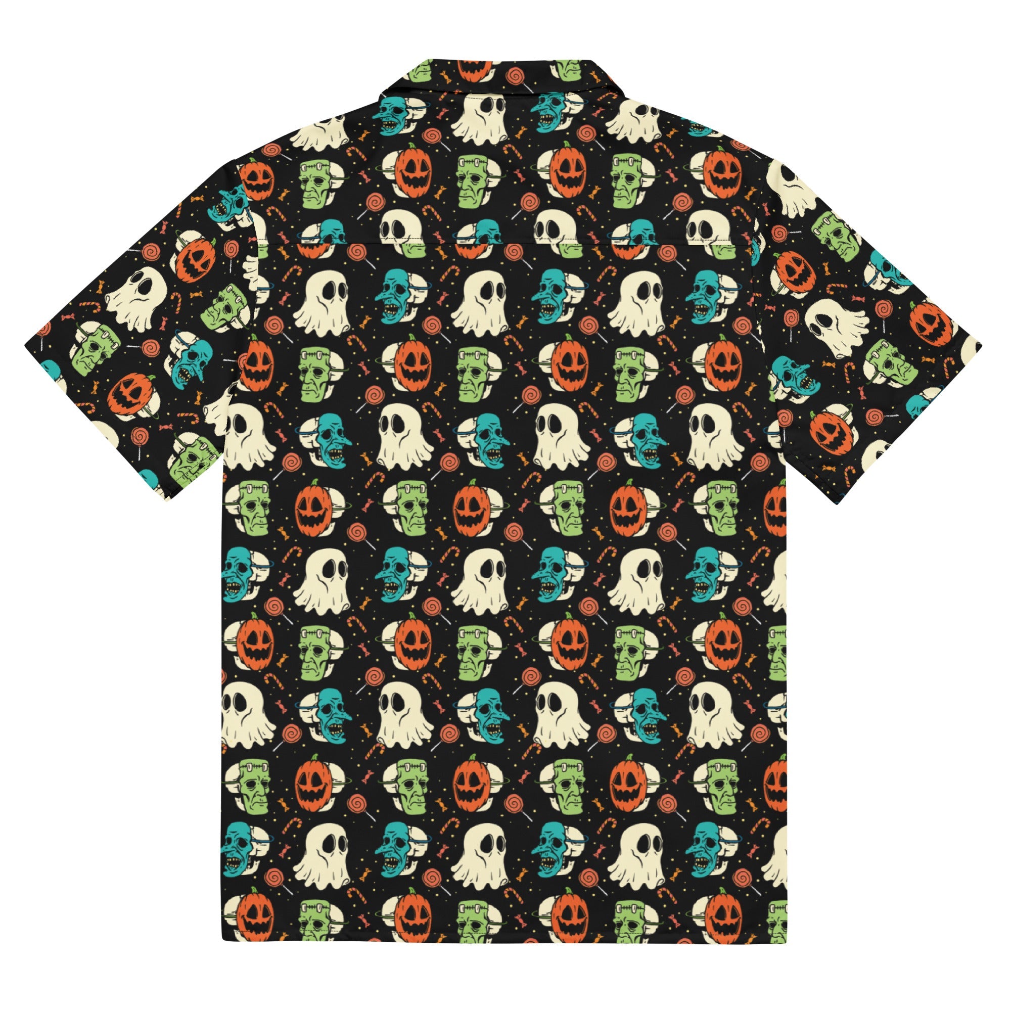 Murder Apparel Retro Halloween Button-up Shirt