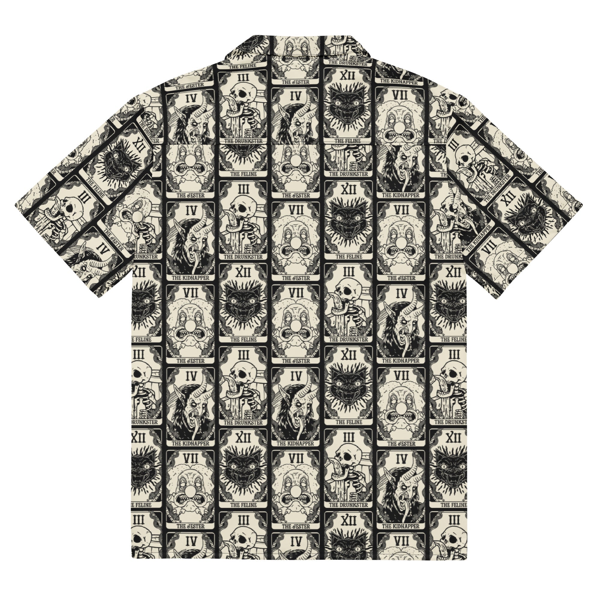 Murder Apparel Death Tarots Button-up Shirt